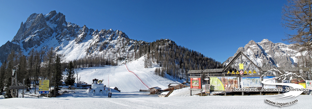 Panorama da stazione Croda Rossa/Rotwand